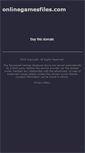 Mobile Screenshot of onlinegamesfiles.com
